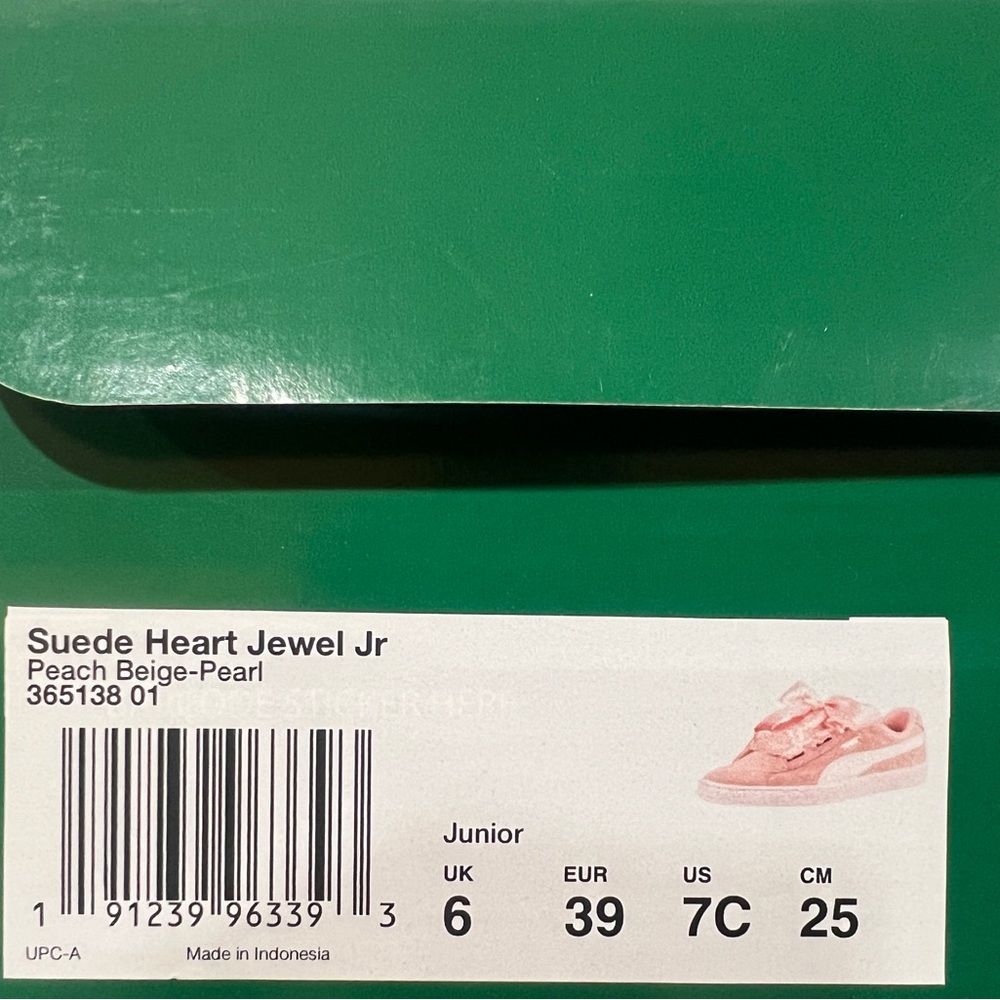 Puma, Suede Heart Jewel, 365138 01, Pink - Picture 2 of 13